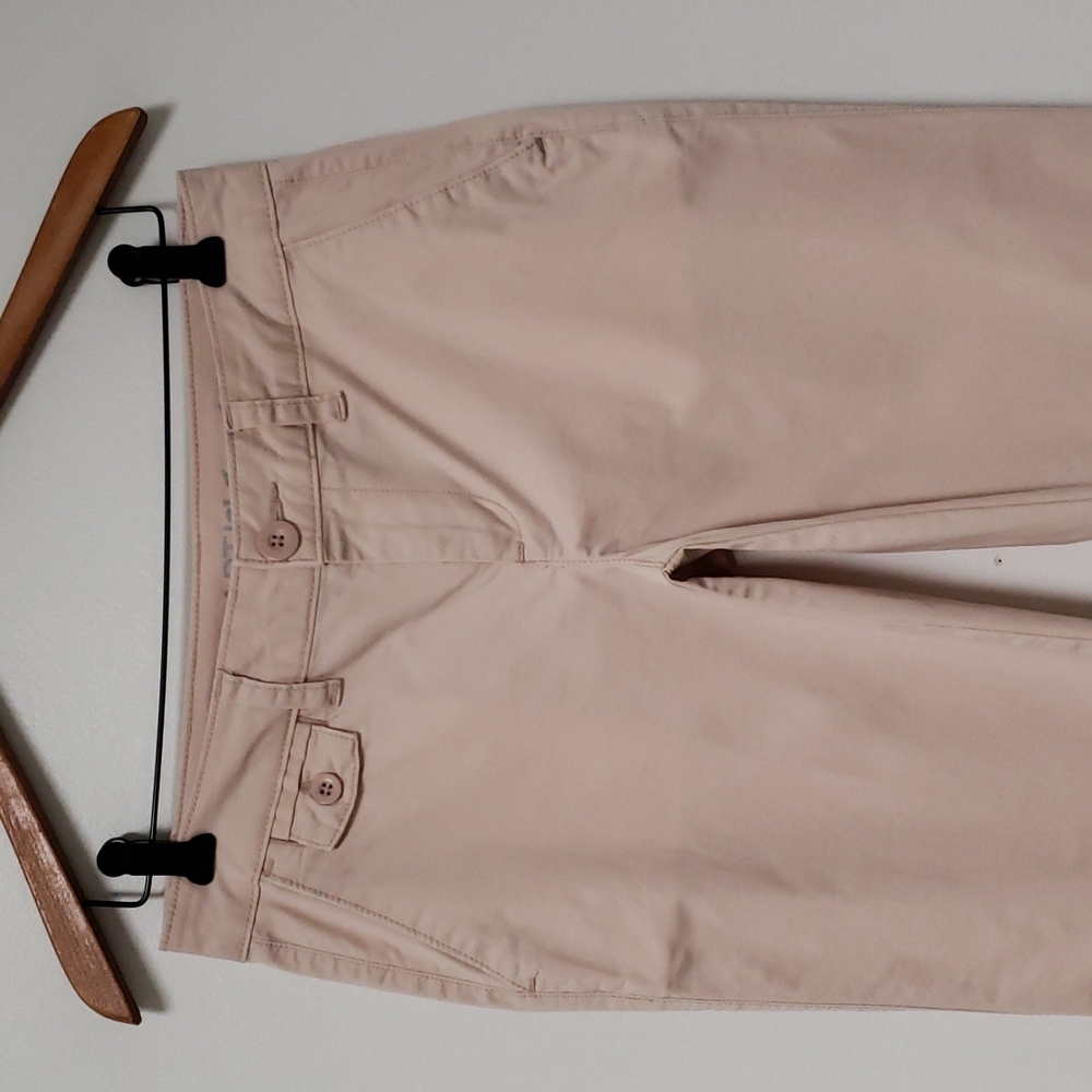 Pink chino straight-leg pants low/mid rise‎ - Picture 3 of 13